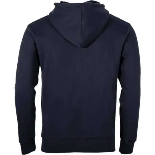 FWRD Brooklyn Zipped Hoodie Navy Back